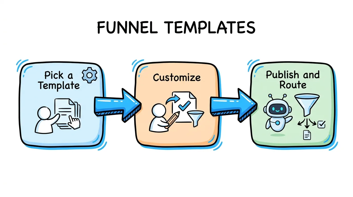 Funnel Templates in Lead Distro AI: A Complete Guide