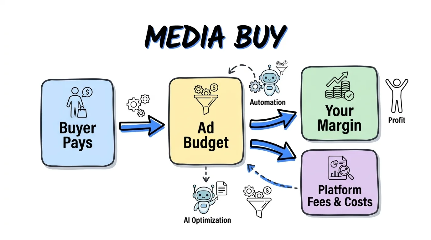 Lead Distro AI Media Buy: Track Ad Spend vs Revenue